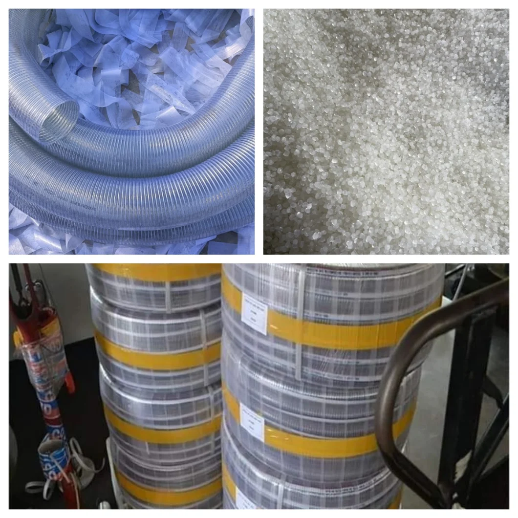 Factory Flexible Transparent PVC Steel Wire Spring Spiral Water Industrial/Agriculture Discharge/Irrigation Hose