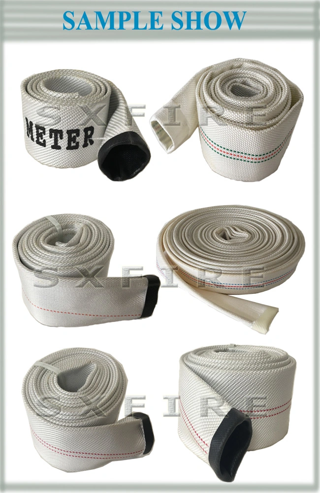 5" Single Jacket PVC Rubber Lay-Flat Discharge Agricultural Irrigation Pipe Hose (multiple size options)