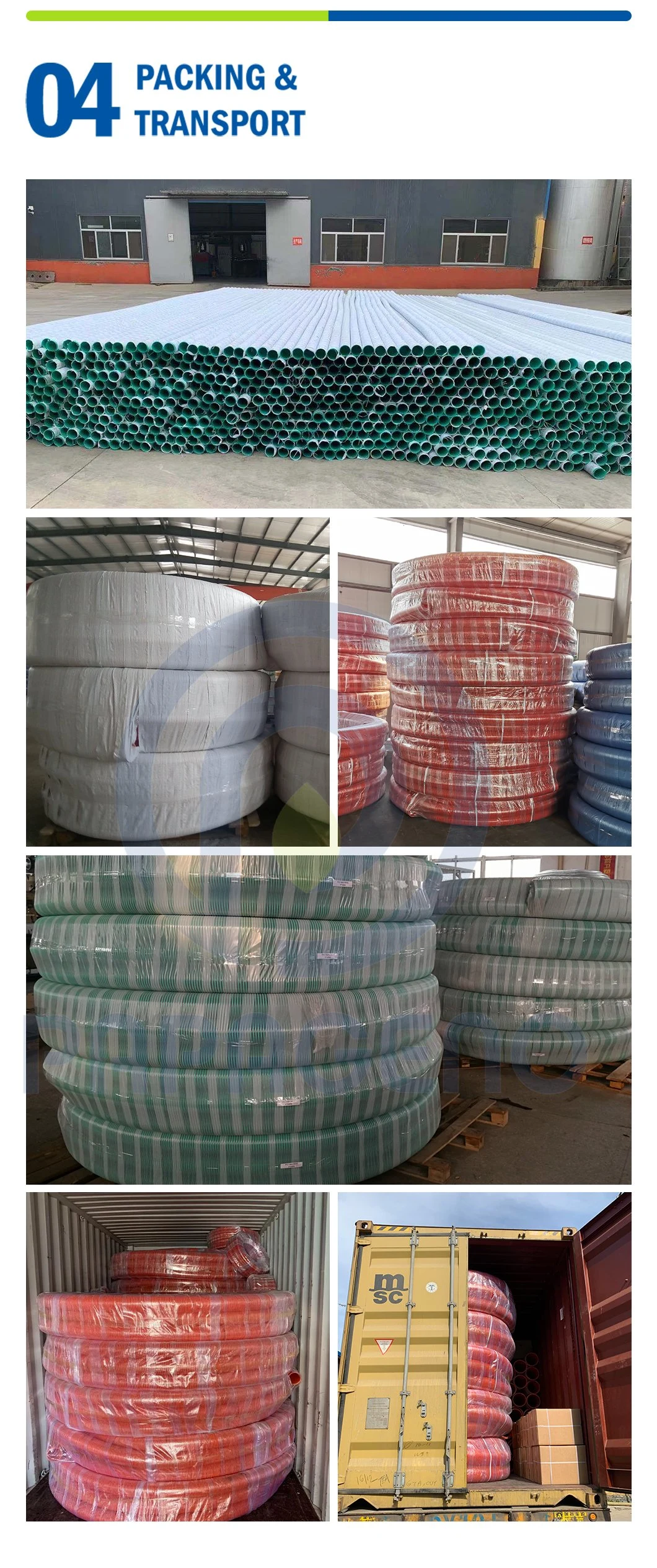 1-1/4 Inch 32*40mm Corrugated PVC Suction Hose