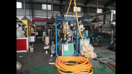 Pulverizador de alta pressão para irrigação agrícola flexível 6 mm/8 mm/8,5 mm/12 mm amarelo cor azul plástico PVC tubo trançado jardim água ar PVC mangueira